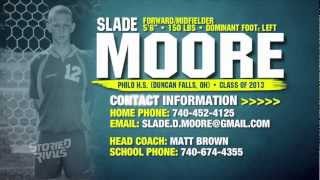preview picture of video 'SOCCER RECRUIT: Slade Moore- (Forward/Mid) Philo HS (Ohio), Class of 2013'
