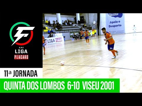Liga Placard: Quinta Dos Lombos 6 - 10 Viseu 2001