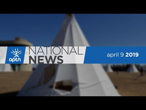 APTN National News April 9, 2019 – Discrimination frustration, Tragic tribute, Monias art