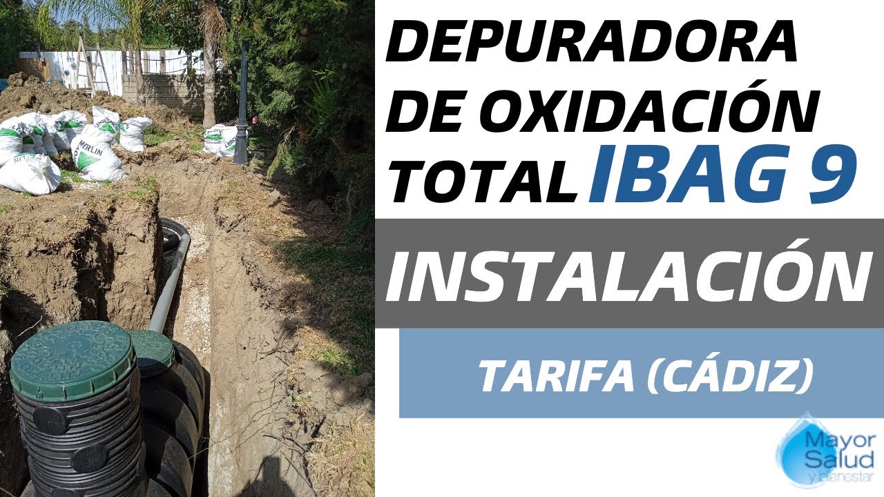 Instalación depuradora de oxidación total | iBag 9 | Tarifa (Cádiz)