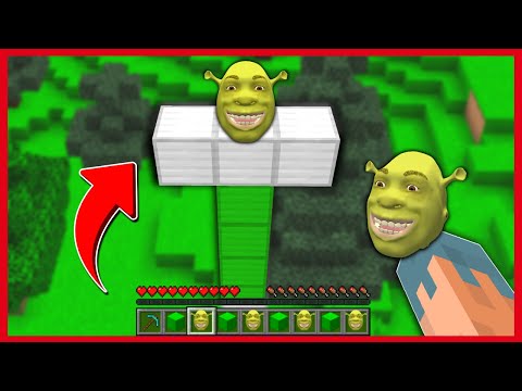 EN UZUN BEBEK SHREK YAPARSAK NE OLUR? 😱 - Minecraft