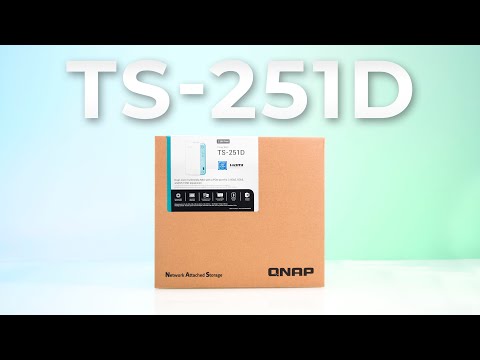 Unboxing Servidor NAS de 2 bahías con PCIe - QNAP TS-251D