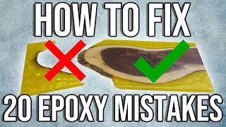 Epoxy and Wood Project Fails & How to Fix Them