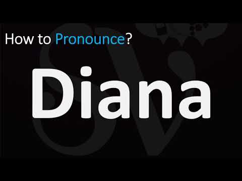 How to Pronounce Diana? (CORRECTLY)