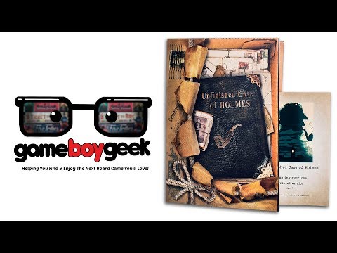 The Game Boy Geek Reviews Unfinished Case of Holmes