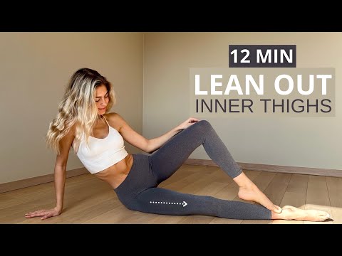 12 MIN. LEANER THIGHS in 14 Days - slim & toned legs | No Equipment