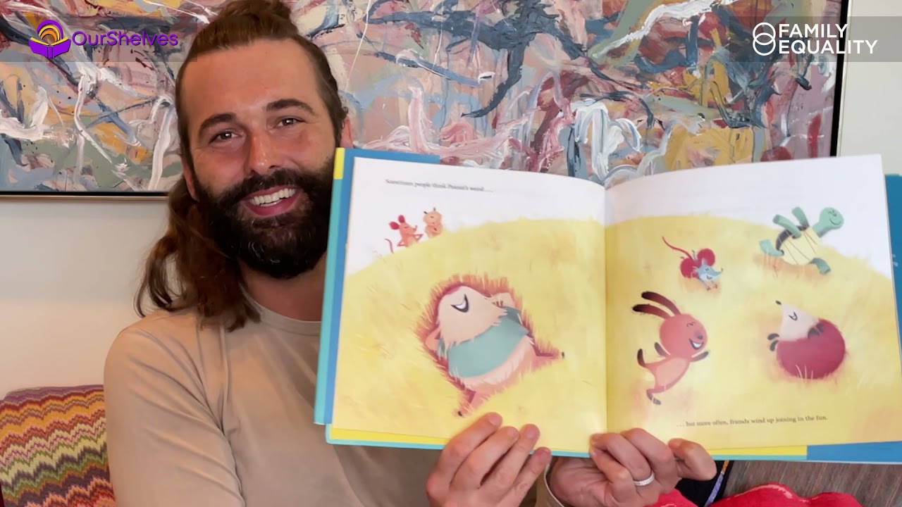 Jonathan Van Ness Reads PEANUT GOES FOR THE GOLD with OurShelves and Family Equality thumnail