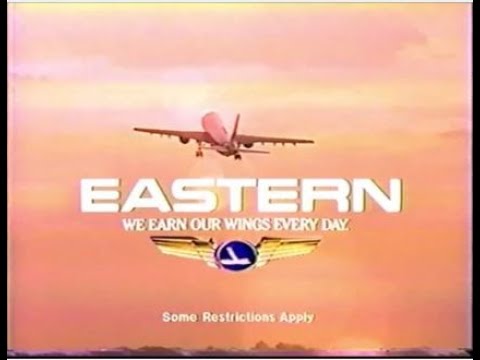 1986 Eastern Airlines Commercial