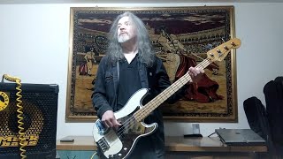 SAXON Nightmare - Bass Cover