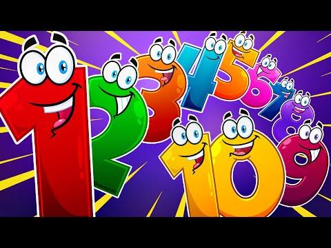 Numere de la 1 la 10 😁📖 + Mai Multe Videoclipuri Educaționale pentru Copii | Micii Isteți