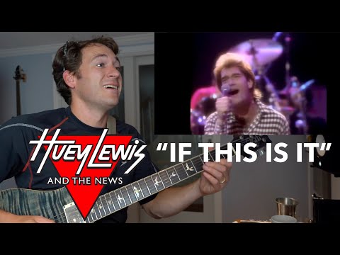 Guitar Teacher REACTS: HUEY LEWIS & THE NEWS "If This Is It" | LIVE Sports Tour 1985