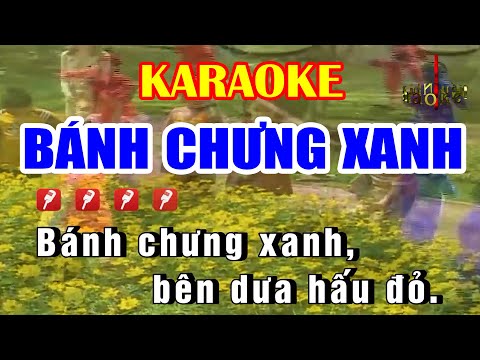 Karaoke Bánh Chưng Xanh ► LK Nhạc Thiếu Nhi 2023