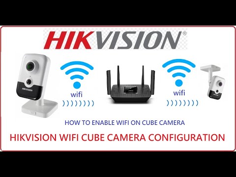 Hikvision 2 mp ip wireless cube camera