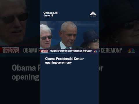 Obama Presidential Center opening ceremony