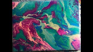 Infinity Pour In Vibrant Colors - True Color At End - #YT100