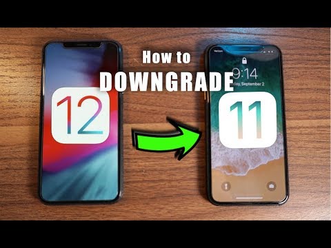 How to Downgrade iOS 12 to iOS 11