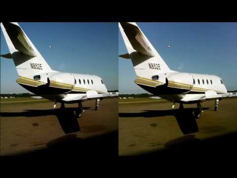 Dassault Mystere Falcon 20 Jet in 3D (B. Sean Fairburn)
