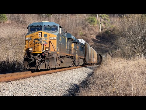 Visiting the CSX W&A Subdivision in Tunnel Hill, Georgia - January 15, 2023