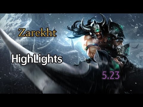 Zarekht - Tryndamere Top - HighLights EUW