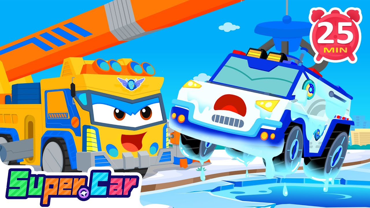 Protecting Our Friends | Rescue Cars | Car Cartoons | Kids Cartoons | Super Cars Rhymes