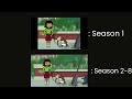WordGirl Theme Song Season 1 And Season 2 Comparison