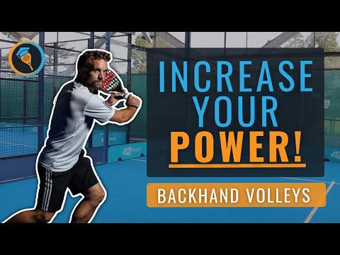 How to ATTACK Backhand Volleys!! Padel Technique