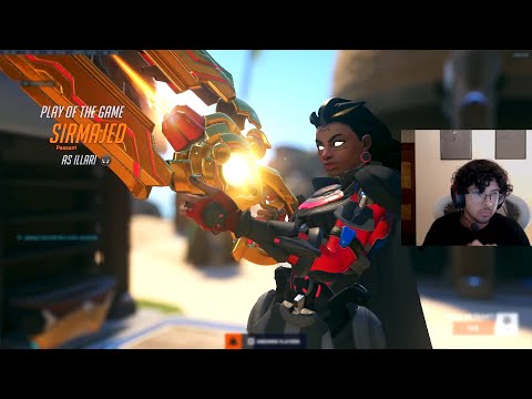 WORLD CHAMP SIRMAJED ILLARI - POTG! OVERWATCH 2 SEASON 8 TOP 500