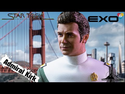 EXO-6 Star Trek The Motion Picture ADMIRAL JAMES KIRK Video Review