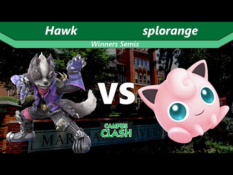 Campus Clash Fall 2022 - Hawk (Wolf) vs splorange (Jigglypuff) - Winners Semis - SSBU