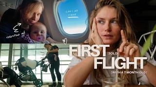 I Tried Flying Alone With My Baby for the First Time