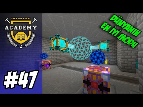 EVE YENİ KAT ÇIKTIM | Modlu Minecraft FTB Academy - BÖLÜM 47