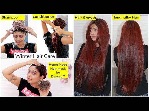 Winter Hair Care Routine No Hair Fall No Dandruff No Damaged