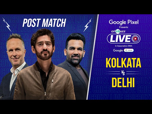 Cricbuzz Live: #DC beat #KKR - finish 6th | Kolkata's season review | #RCB vs #GT Q1: preview