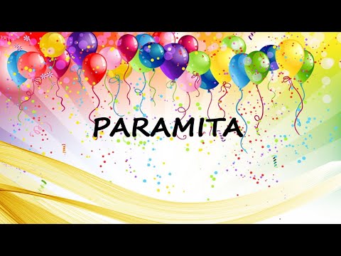 Happy Birthday to Paramita - Birthday Wish From Birthday Bash