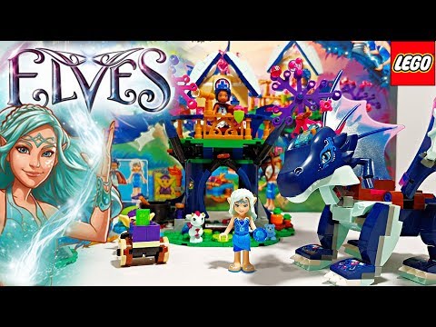 Lego Elves Rosalyn's Healing Hideout Building Review 41187