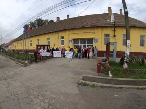 protest spontan la Cenad 3