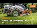 Suspension Adjustment: STIHL RZ 152, 261 | STIHL Tutorial
