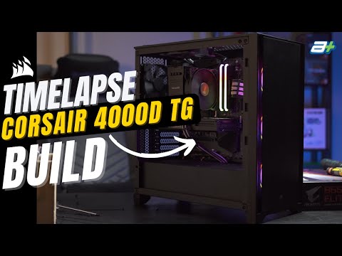 Timelapse build #007 - Corsair 4000D with Be Quiet Pure Rock 2