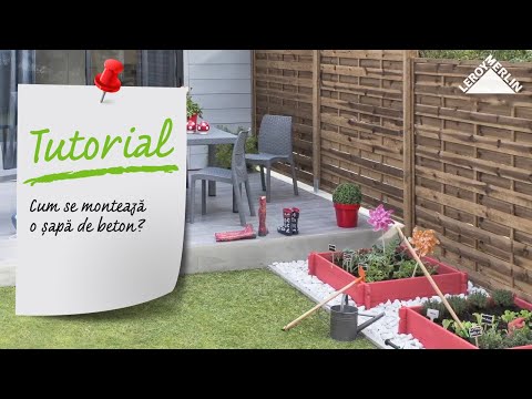 Tutorial VIDEO - Cum se monteaza o sapa de beton