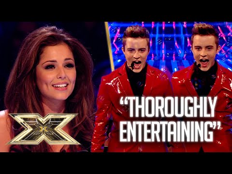 Oops! Jedward do it again | Live Show 2 | Series 6 | The X Factor UK