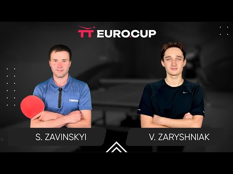20:05 Serhii Zavinskyi - Vadym Zaryshniak 24.06.2024 TT Euro.Cup Ukraine Professional. TABLE 4