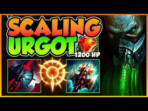 Another Juicy Heartsteel scaling Urgot match! (BIG CRAB)