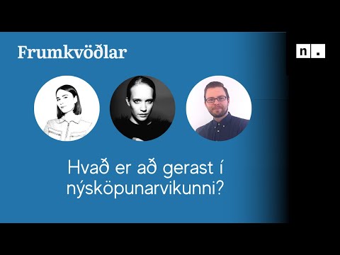 Frumkvöðlaspjall - Hvað er Nýsköpunarvikan?