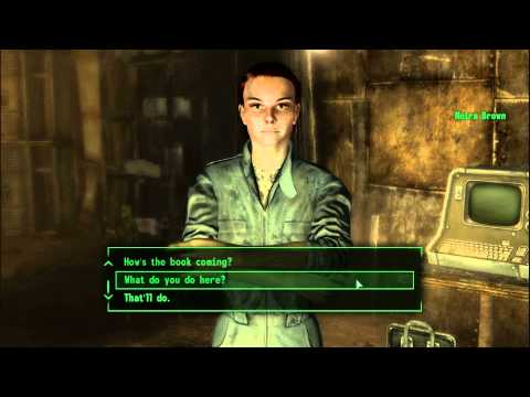 Fallout 3 Wasteland Survival Guide Chapter 1 Questions and Food  and Medicine part 1 of 2