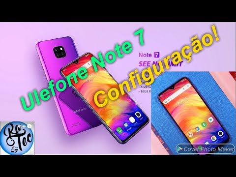 Ulefone Note 7 Configuração