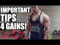 HOW I TRAIN FOR BIGGER ARMS & BACK | DON'T SET NEW YEARS GOALS!