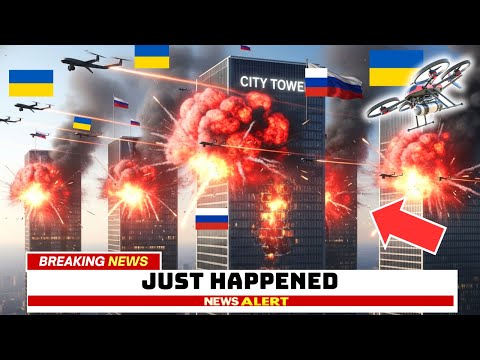 Ukrainian Drones STRIKE Russia’s $1.770.000.000 Moscow City Towers —Then THIS Happened | Russian War
