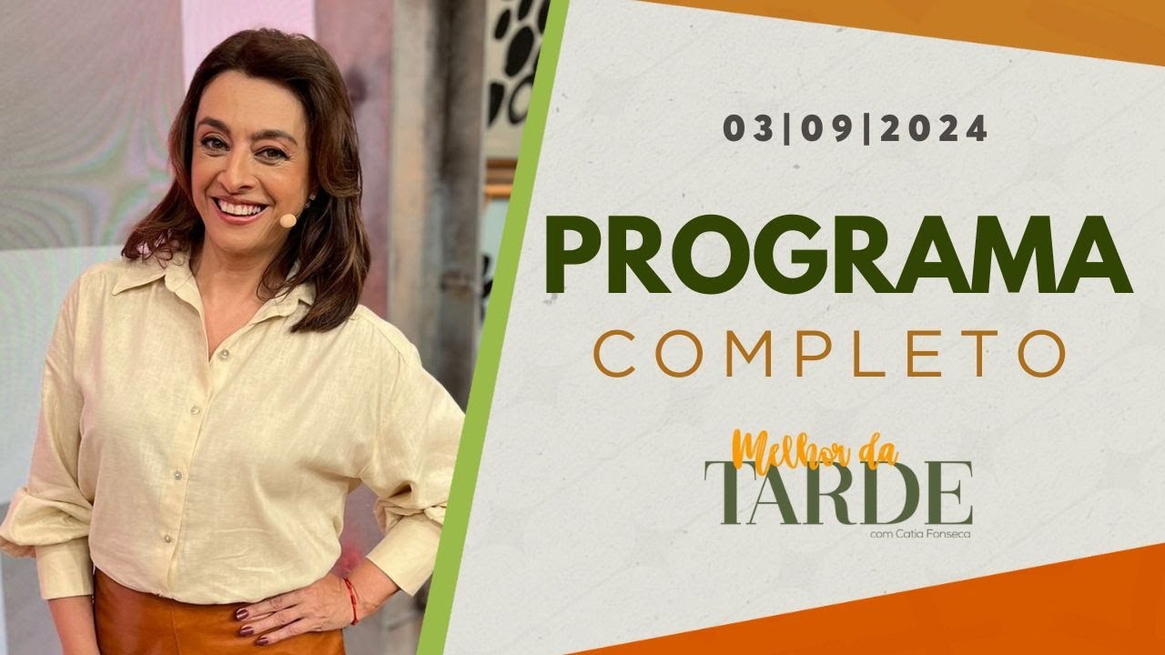 [AO VIVO] MELHOR DA TARDE COM CATIA FONSECA - 03/09/2024 - MELHOR DA TARDE