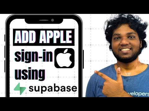 Apple Sign-In with Supabase: iOS Tutorial