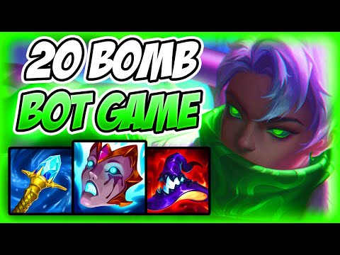 MALZAHAR BOT IS WAY EASIER THAN MID | Malzahar Guide S12 - League Of Legends